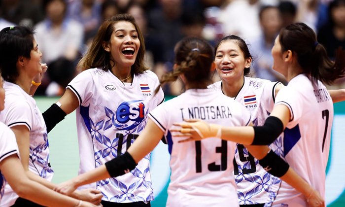 ได้ใจแฟน! "ตบสาวไทย" อัด "บราซิล" 3-0 เซต วอลเลย์บอลเวิลด์กรังด์ปรีซ์