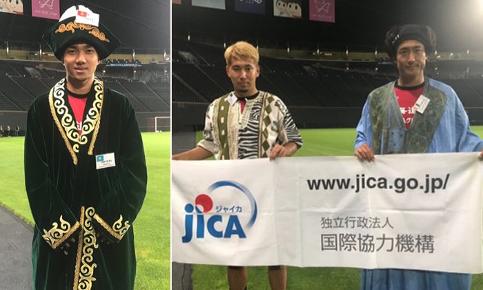 "ชนาธิป" ร่วมกิจกรรมเป็นตัวแทน "ซัปโปโร" แต่งชุดชาวคาซักสถาน