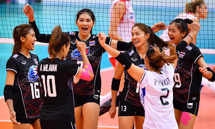 สุดมันส์! "ตบสาวไทย" โค่น "สาวจีน" 3-2 ศึกชิงแชมป์เอเชีย