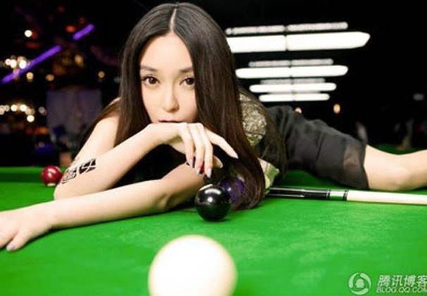รวมภาพสาวงามสนุกเกอร์