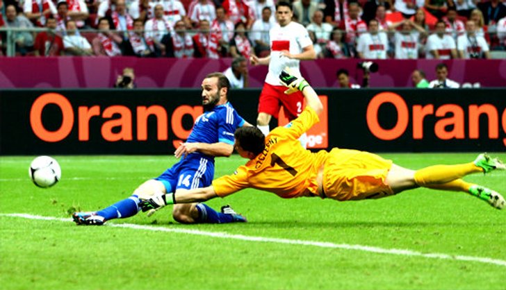 โปแลนด์ ประเดิมสนามยูโร2012 โดนกรีซตีเจ๊า1-1