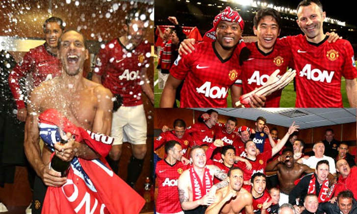 รวมภาพ! ผีแดงฉลองแชมป์ EPL สมัยที่ 20