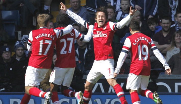 ปืนใหญ่ 10 คน! บุกชนะ เวสต์บรอมวิช 2-1 ยังมีลุ้นเตะ UCL