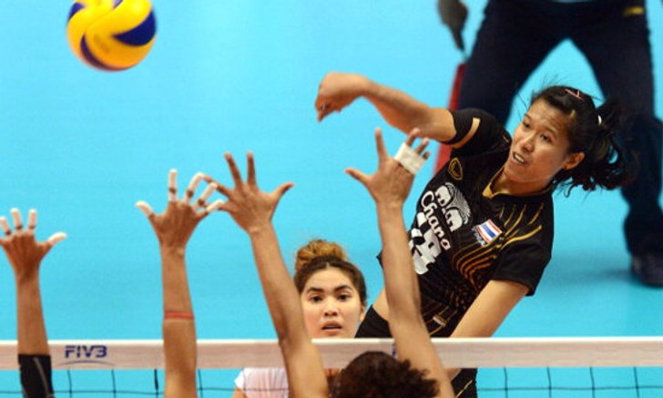 วอลเลย์บอลหญิงทีมชาติไทยชนะไต้หวัน 3-0 เซต ทะลุตัดเชือก