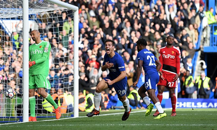 "เชลซี" แซงท้ายเกมอัด "วัตฟอร์ด" อย่างมันส์ 4-2