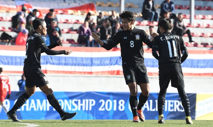 "เจ้าย้า" แฮตทริก! "ช้างศึก" ทุบ "สิงคโปร์" 3-1 ประเดิมคัดเอเชีย U19