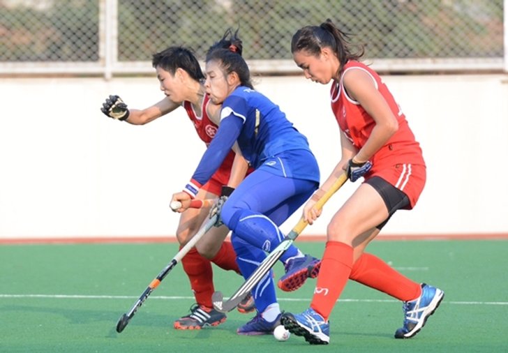 ฮอกกี้สาวไทยยังแกร่งไล่บดฮ่องกงนิ่ม2-0