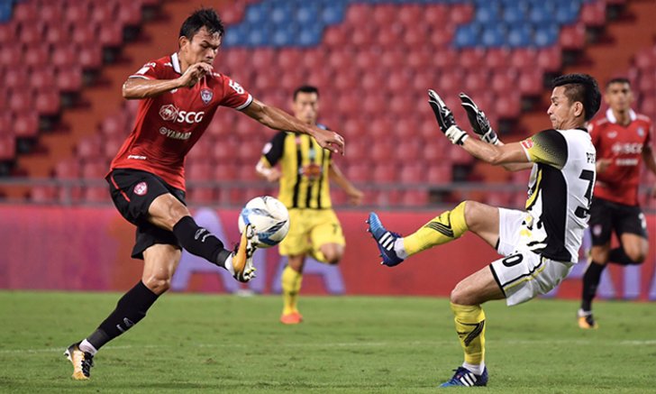 อย่างโหด! เมืองทองฯ ไล่ถลุง ซุปเปอร์พาวเวอร์ ยับเยิน 9-1 ศึกไทยลีก