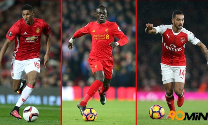 เดอะแฟลช์ PL ! 6 นักเตะที่วิ่งเร็วสุดใน พรีเมียร์ลีก เมื่อฤดูกาล 2016/17