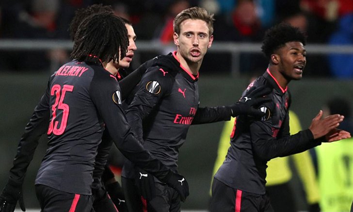ผลบอล : "อาร์เซน่อล" บุกอัด "ออสเตอร์ซุนด์" 3-0 ยูโรป้าลีก (คลิป)