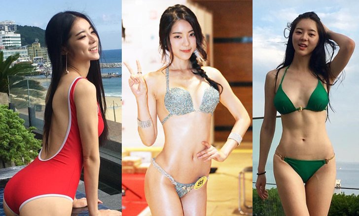 หุ่นทรมานใจชาย! "รีน่า" มิสมัสเซิ่ลบอดี้บิกินี่แดนโสม (อัลบั้ม)