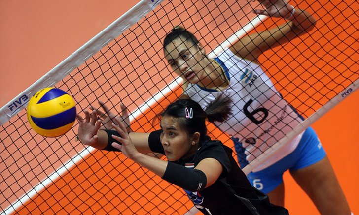 ตบสาวไทย อัด อาร์เจนติน่า 3-0 ปิดฉากลูกยางเนชั่นส์ ลีก 2018 สนามแรก