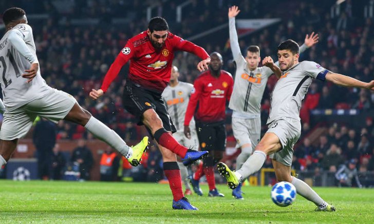 "เฟลไลนี" ซัดทดเจ็บ พาผีเฮ 1-0 กอดคอยูเว่ ลิ่วรอบ 16 ทีมยูฟา แชมเปี้ยนส์ลีก
