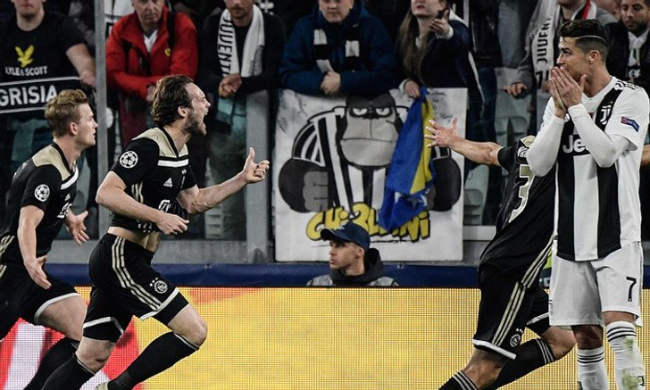 แจ็คผู้ฆ่ายักษ์! อาแจ็กซ์ บุกคว่ำ ยูเว่ คาถิ่น 2-1 ลิ่วตัดเชือก UCL (คลิป)