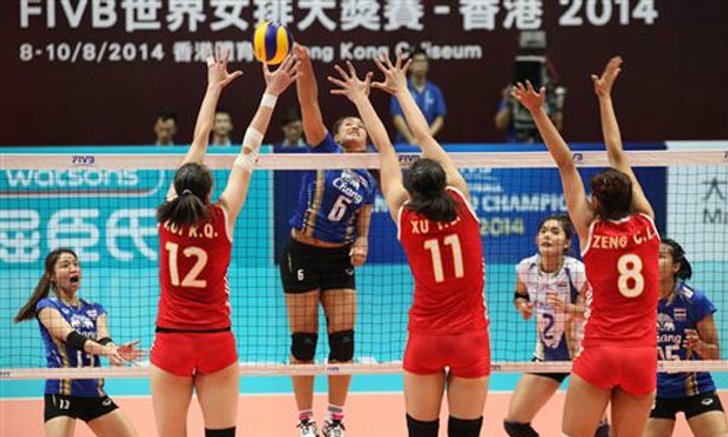 ต้านไม่ไหว! สาวไทยพ่ายจีน 1-3 ประเดิม WGP ฮ่องกง
