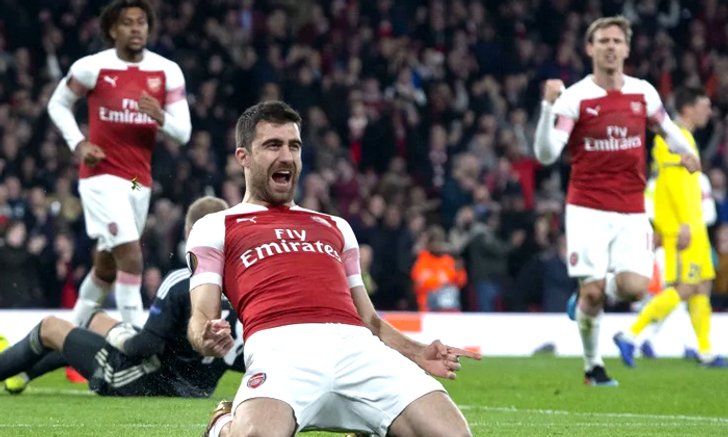 ปืนยังเก๋า! เปิดบ้านรัว บาเต้ 3-0 ฉลุยรอบ 16 ทีม ยูโรปาลีก