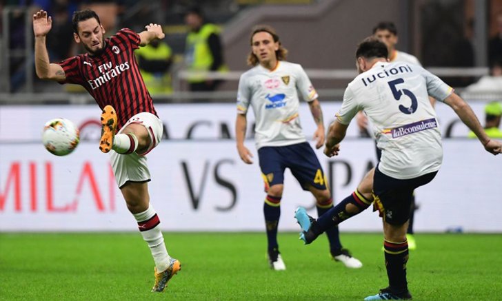 มิลาน พลาดโดน เลชเช่ เจ๊าทดเจ็บ 2-2 ศึกกัลโช่ฯ