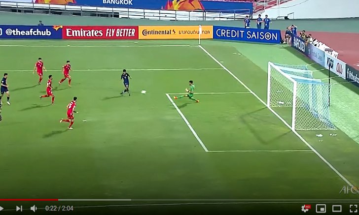 คลิปไฮไลท์ ไทย อัดบาห์เรน 5-0, อิรัก ไล่เจ๊า ออสซี่ 1-1 ศึก U23 ชิงแชมป์เอเชีย