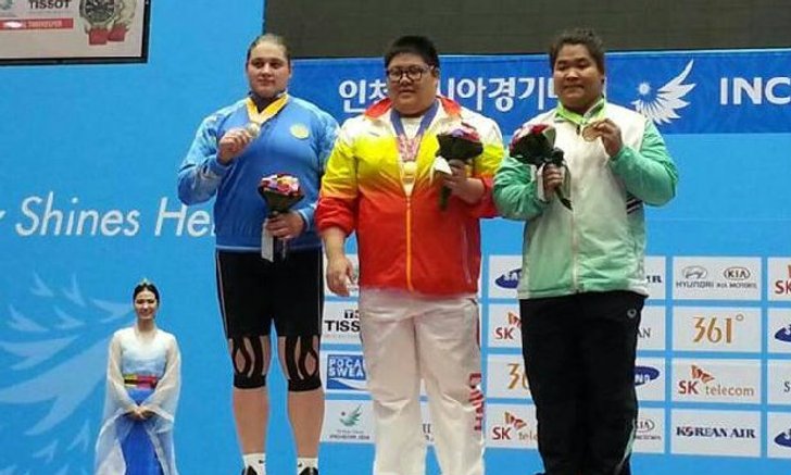 "ชิดชนก"จอมพลังสาวไทย คว้า1ทองแดง ส่งท้ายให้ทัพยกเหล็กศึกอินชอนเกมส์