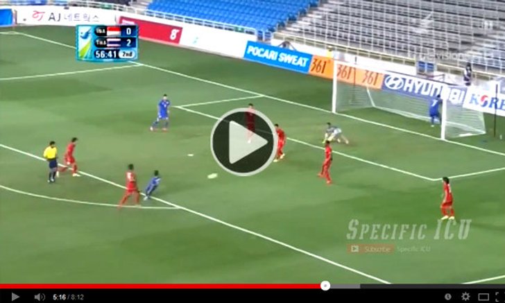 คลิป ช็อตเด็ด ทีมชาติไทย และ 15 ประตูสุดสวย ในเอเชียนเกมส์ ครั้งที่ 17