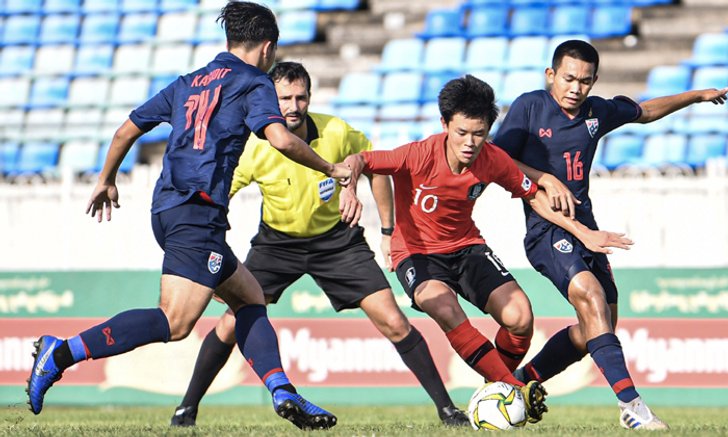 "ช้างศึก U16" พ่าย โสมขาว 0-2 ร่วงรอบคัดเลือก ศึกชิงแชมป์เอเชีย