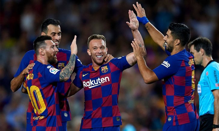 บาร์ซ่า เฉือนหวิว บียาร์เรอัล 2-1 ขึ้นที่ 4 ลาลีกา