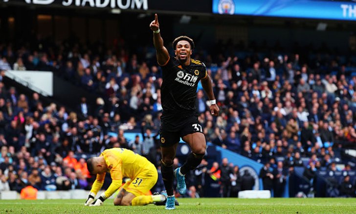 "ตราโอเร่" ซัดเบิ้ล! วูล์ฟส์ฯ ทีเด็ดสวนกลับบุกอัด แมนฯ ซิตี้ พังคาบ้าน 2-0