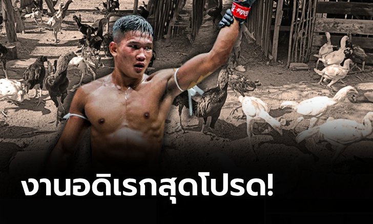 "กุหลาบดำ สจ.เปี๊ยกอุทัย" นักมวยไทยเจ้าของฟาร์มไก่ เปลี่ยนความชอบเป็นรายได้เสริม