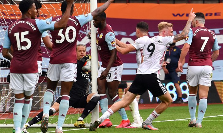 ดราม่า VAR!!! วิลล่า เจ๊าดาบคู่ไร้สกอร์ 0-0 ศึกพรีเมียร์ลีก