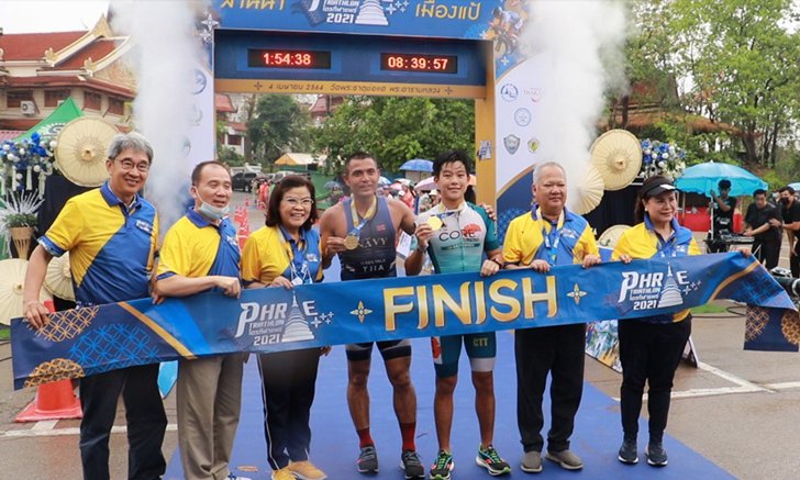“เคนชิน” จอมอึดแดนอาทิตย์อุทัย คว้าแชมป์ ไตรกีฬาแพร่ “Phrae Triathlon 2021” 2 ปีซ้อน