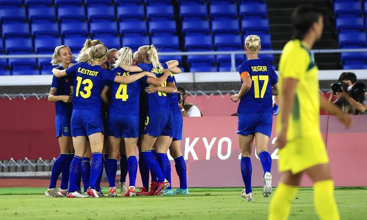 สาวไวกิ้งลิ่วชิงทอง! สวีเดน เฉือนหวิว ออสเตรเลีย 1-0 เตรียมล้างอายชิงเหรียญทองโอลิมปิกเมื่อ 5 ก่อน