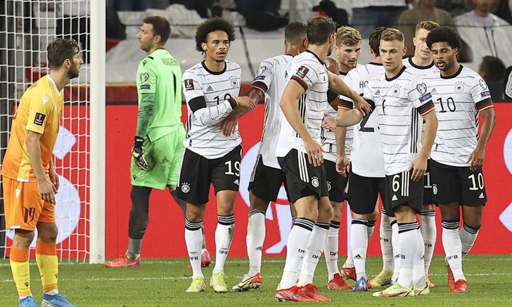 เยอรมนี ถล่ม อาร์เมเนีย 6-0 แซงยึดจ่าฝูงกลุ่ม J ศึกคัดบอลโลก