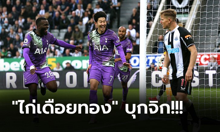 ฟอร์มบู่ต่อเนื่อง! นิวคาสเซิ่ล ยังไม่ฟื้นเปิดรังพ่าย สเปอร์ส 2-3 จมรองบ๊วย