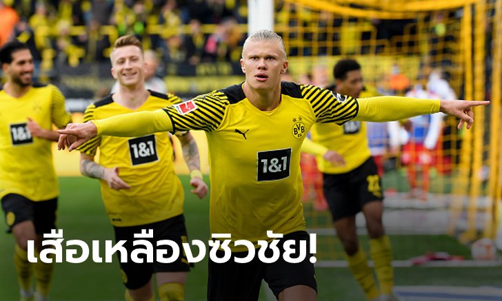"ฮาลันด์" ซัดเบิ้ล! โบรุสเซีย ดอร์ทมุนด์ เฝ้าถ้ำทุบ ไมนซ์ 3-1 ทะยานจ่าฝูง