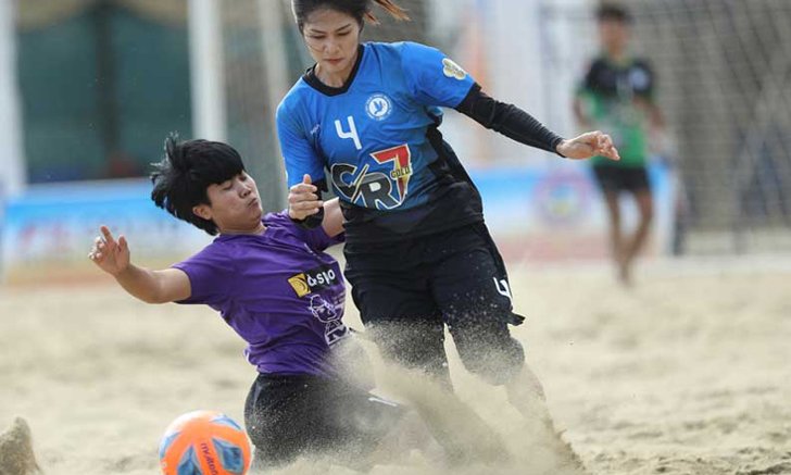 มันแน่! OSMA CR7 Gold บู๊ ม.บูรพา ตัดเชือกบอลชายหาดหญิงอาชีพครั้งที่ 1