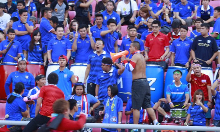 ประมวลภาพบรรยากาศก่อนเกม-หลังเกม ไทย-เวียดนาม