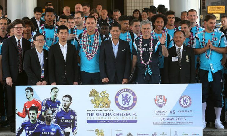 "สิงห์บลูส์" ยกพลถึงเมืองไทย-แข้งดังมาเพียบพร้อมดวลไทยแลนด์ออลสตาร์