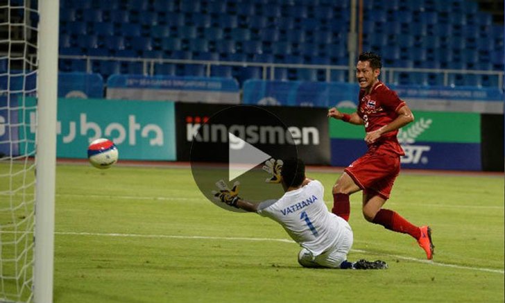 คลิปไฮไลท์ ทีมชาติไทยชนะลาว 6-0 และบรรยากาศก่อนเกม