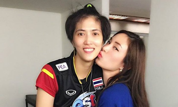 "บาดตามั้ยจ้ะพี่จ๋า" ภาพนี้ต้องขยาย "เมย์" พิชญ์นาฏ โชว์หวานใส่ ปลื้มจิตร์ ถินขาว