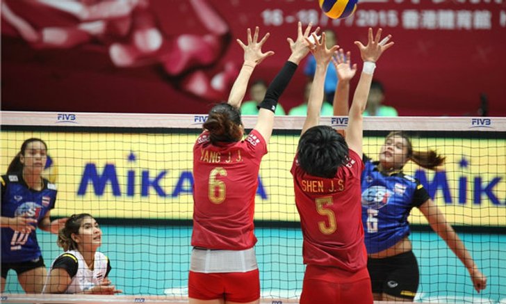 เต็มที่แล้ว! สาวไทยพ่ายจีน0-3เซต นัดแรก(สนามที่ 3)