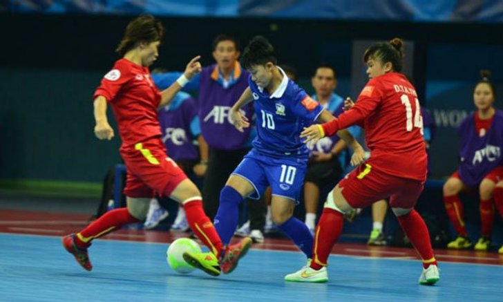 "โต๊ะเล็กสาวไทย" เจ๋ง! ยิงแซงเวียดนาม 2-1 ลิ่วตัดเชือกชิงแชมป์เอเชีย (คลิป)