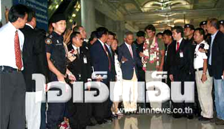 นาดาลถึงไทยแล้ว ก่อนร่วมกิจกรรมที่หัวหิน