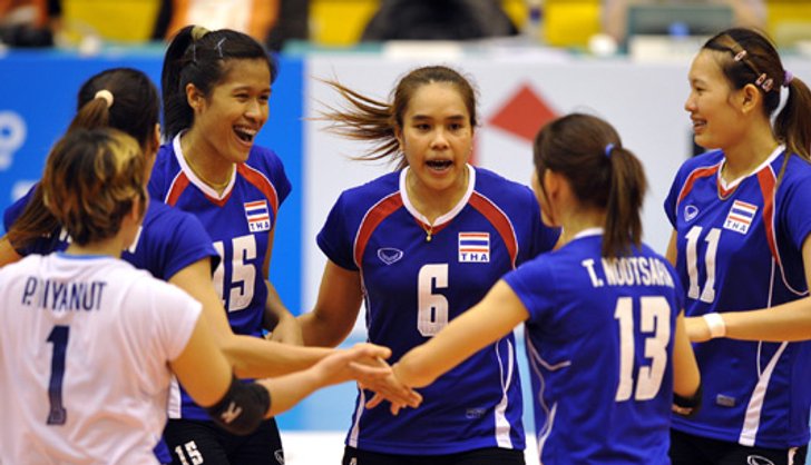 สาวไทยตบชนะโครแอต3เซตรวด ศึกลูกยางโลก