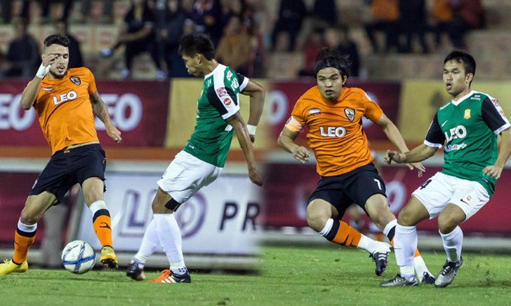 "บีจี" เจ๋ง! บุกเชือด เชียงราย 2-1 ซิวชัย บอลลีโอปรีซีซั่น 2016