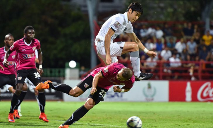 "ปราสาทสายฟ้า" คืนฟอร์มบุกสยบ "บีบีซียู" 2-0 ศึกไทยลีก