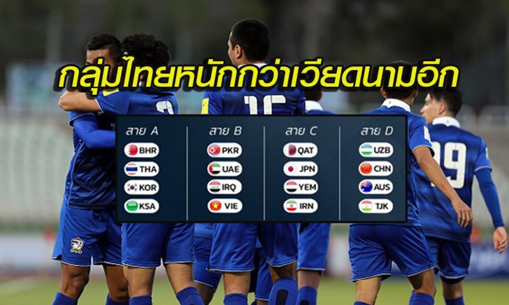 คอมเม้นท์! แฟนบอลเวียดนามหลังเห็นผลการจับสลาก AFC U19