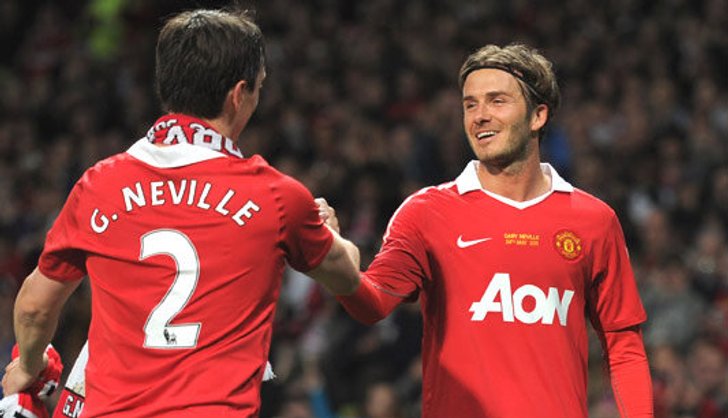 เบ็คแฮมคืนถิ่น! แมตช์พิเศษเนวิลล์ ผีพ่ายหวิว1-2