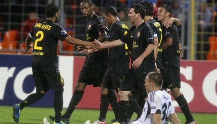 เมสซี่ขอ2!บาร์ซ่าเหนือชั้นต้อนบาเต้5-0