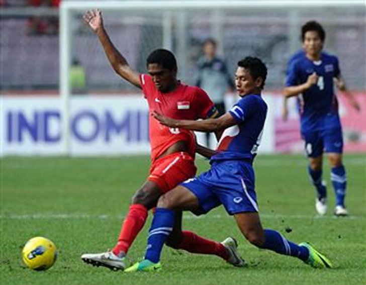 ห่วยยันจบ!ไทยพ่ายสิงคโปร์ส่งท้าย0-2