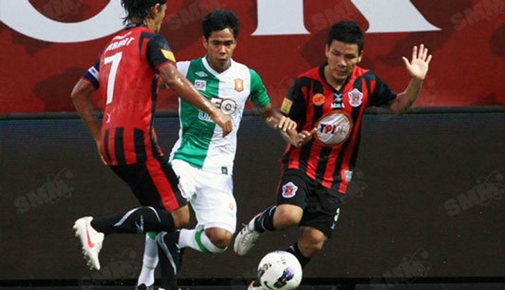บีจีประเดิม 3 แต้มหลังเชือดวัวชน 2-0